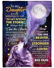 CONSIDER IT A BIG HUG - GREAT GIFT FOR DAUGHTER Large Fleece Blanket - 60" x 80" front