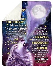 CONSIDER IT A BIG HUG - GREAT GIFT FOR DAUGHTER Large Sherpa Fleece Blanket - 60" x 80" thumbnail