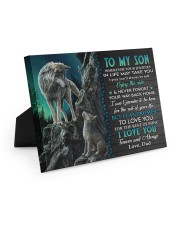 I Pray You'll Always Be Safe - Lovely Gift For Son Easel-Back Gallery Wrapped Canvas tile