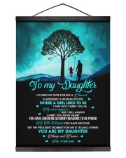 I Will Always Carry You In My Heart - Lovely Gift For Daughter Hanging Canvas tile