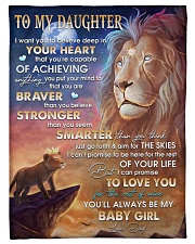 DEEP IN YOUR HEART - BEST GIFT FOR DAUGHTER Fleece Blanket tile