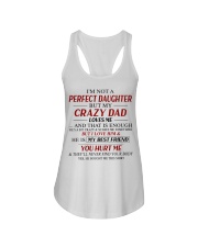 Crazy Dad Loves Me - Amazing Gift For Daughter Ladies Flowy Tank tile