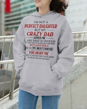 Crazy Dad Loves Me - Amazing Gift For Daughter Hooded Sweatshirt apparel-hooded-sweatshirt-lifestyle-front-104