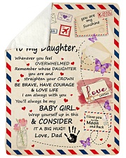 CONSIDER IT A BIG HUG - BEST GIFT FOR DAUGHTER Sherpa Fleece Blanket tile