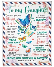 I LOVE YOU FOREVER AND ALWAYS Large Fleece Blanket - 60" x 80" front