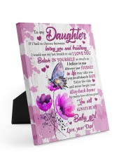 I Believe In You - Amazing Gift For Daughter Easel-Back Gallery Wrapped Canvas tile