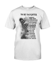 WHENEVER YOU FEEL OVERWHELMED - DAD TO DAUGHTER Premium Fit Mens Tee tile