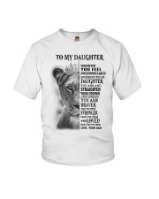 WHENEVER YOU FEEL OVERWHELMED - DAD TO DAUGHTER Youth T-Shirt tile