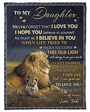 I Believe In You - Amazing Gift For Daugher Fleece Blanket tile
