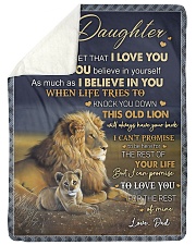 I Believe In You - Amazing Gift For Daugher Sherpa Fleece Blanket tile