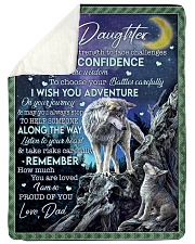 I AM SO PROUD OF YOU Large Sherpa Fleece Blanket - 60" x 80" thumbnail