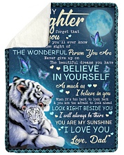 BELIEVE IN YOURSELF - AMAZING GIFT FOR DAUGHTER Sherpa Fleece Blanket tile
