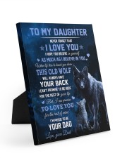 I Believe In You - Best Gift For Daughter Easel-Back Gallery Wrapped Canvas tile