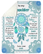 I'M PROUD OF YOU - LOVELY GIFT FOR DAUGHTER Sherpa Fleece Blanket tile