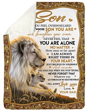 BELIEVE IN YOURSELF - PERFECT GIFT FOR SON Sherpa Fleece Blanket tile