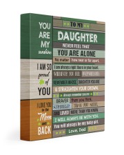 You Are My Sunshine - Best Gift For Daughter 11x14 Gallery Wrapped Canvas Prints front