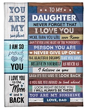 YOU ARE MY SUNSHINE Fleece Blanket tile