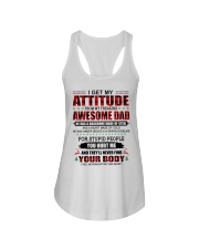 I Get My Attitude - Lovely Gift For Daughter Ladies Flowy Tank tile