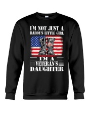 I'M A VETERAN'S DAUGHTER Crewneck Sweatshirt tile
