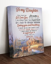 Loving You And Breathing - Lovely Gift For Daughter 11x14 Gallery Wrapped Canvas Prints aos-canvas-pgw-11x14-lifestyle-front-17