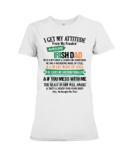 He Loves Me Unconditionally - Amazing Gift For Daughter Premium Fit Ladies Tee tile
