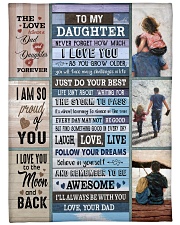 I'LL ALWAYS BE WITH YOU Large Fleece Blanket - 60" x 80" front