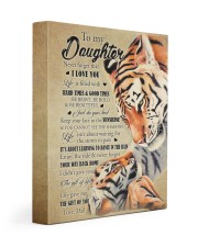The Gift Of You - Best Gift For Daughter 11x14 Gallery Wrapped Canvas Prints front