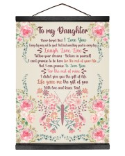 Never Forget That I Love You - Special Gift For Daughter Hanging Canvas tile