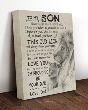 I'm Proud To Be Your Dad - Best Gift For Son 11x14 Gallery Wrapped Canvas Prints aos-canvas-pgw-11x14-lifestyle-front-17