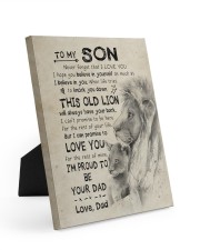 I'm Proud To Be Your Dad - Best Gift For Son Easel-Back Gallery Wrapped Canvas tile