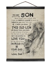 I'm Proud To Be Your Dad - Best Gift For Son Hanging Canvas tile