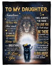 I LOVE YOU - GREAT GIFT FOR DAUGHTER Fleece Blanket tile
