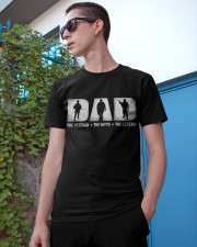 The Veteran The Myth The Legend - Perfect Gift For Dad Classic T-Shirt apparel-classic-tshirt-lifestyle-17