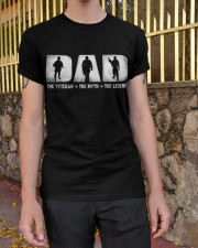 The Veteran The Myth The Legend - Perfect Gift For Dad Classic T-Shirt apparel-classic-tshirt-lifestyle-21