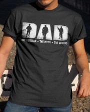 The Veteran The Myth The Legend - Perfect Gift For Dad Classic T-Shirt apparel-classic-tshirt-lifestyle-28