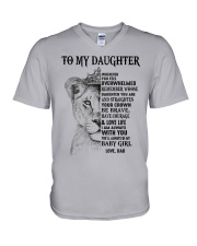 I AM ALWAYS WITH YOU - BEST GIFT FOR DAUGHTER V-Neck T-Shirt tile