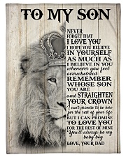 MY BABY BOY - TO SON FROM DAD Fleece Blanket tile