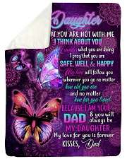 MY LOVE FOR YOU IS FOREVER - GIFT FOR DAUGHTER Sherpa Fleece Blanket tile