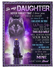 I BELIEVE IN YOU - SPECIAL GIFT FOR DAUGHTER Fleece Blanket tile