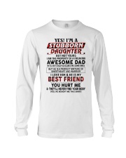 HE IS MY BEST FRIEND - LOVELY GIFT FOR DAUGHTER Long Sleeve Tee tile