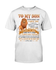 I LOVE YOU - GIFT FOR SON FROM DAD Premium Fit Mens Tee tile