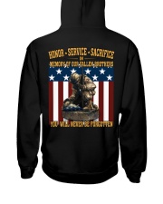 YOU WILL NEVER BE FORGOTTEN Hooded Sweatshirt tile