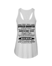 I LOVE HIM AND HE IS MY BEST FRIEND Ladies Flowy Tank tile