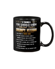 5 THINGS YOU SHOULD KNOW ABOUT THIS GRUMPY VETERAN Mug tile