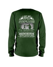 I Get My Attitude From My Freakin Awesome Father - Lovely Gift For Daughter Long Sleeve Tee tile