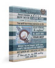 I Believe In You - Lovely Gift For Daughter 11x14 Gallery Wrapped Canvas Prints front