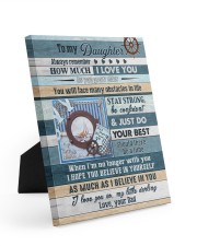 I Believe In You - Lovely Gift For Daughter Easel-Back Gallery Wrapped Canvas tile