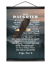 I CLOSE MY EYES FOR A MOMENT Hanging Canvas tile
