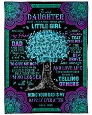 JUST REMEMBER THAT YOU MEAN THE WORLD TO ME Large Fleece Blanket - 60" x 80" front