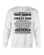 MESS WITH ME - BEST GIFT FOR DAUGHTER Crewneck Sweatshirt tile